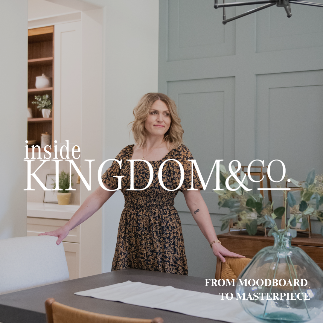Inside Kingdom and Co. podcast From Moodboard to Masterpiece episode on the custom home design process