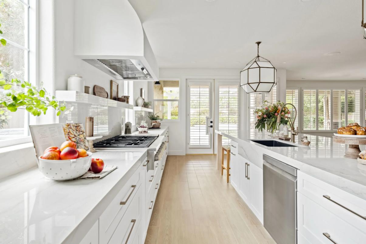The interior of a luxury home in Las Vegas.