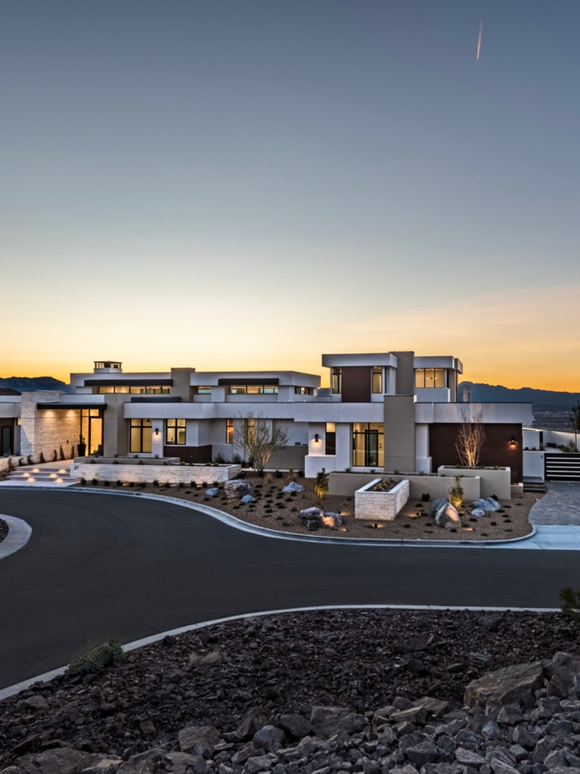 Custom Home built by John McDonough with Kingdom & Co. in Ascaya